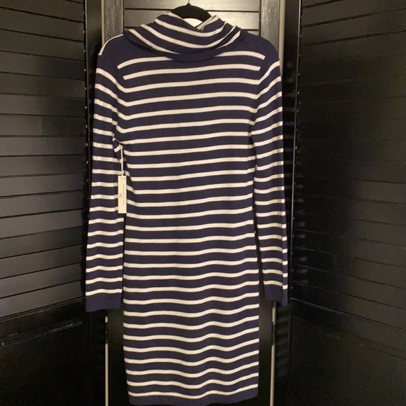 Tart Collections Cowl Neck Striped Dress - Picture 2 of 7
